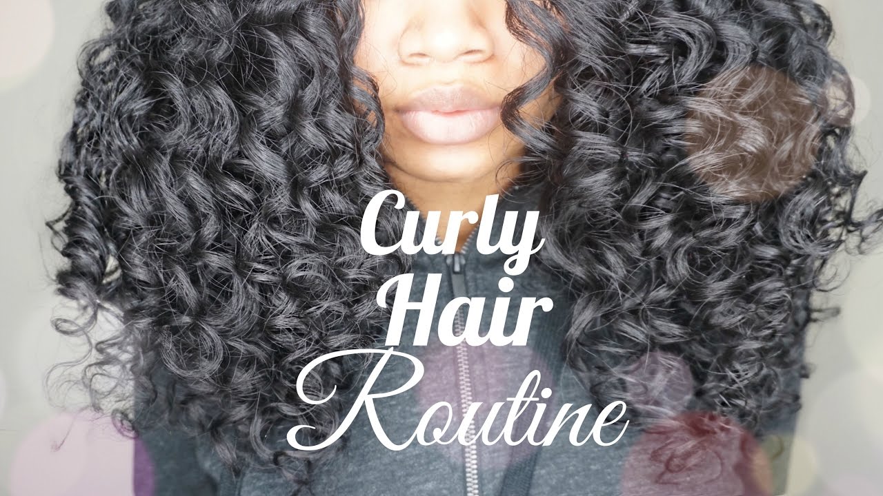 2017 Curly Hair Routine for DEFINED CURLS (Finger Coiling/3A)