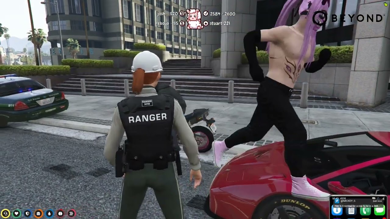 Highlight: Tessa Lamb is 'forced' to drive a Lambo | NoPixel GTA RP