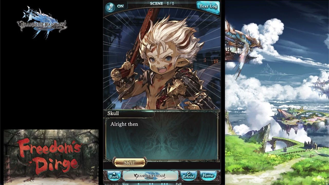 [Granblue Fantasy] Freedom's Dirge. Ending