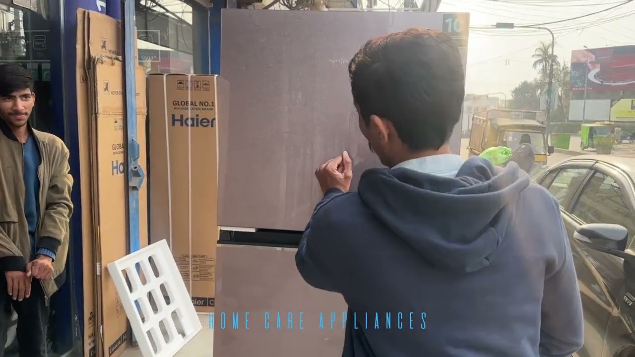 Unboxing Haier Latest Inverter Refrigerator HRF 458 IDRGA (Rose Gold)