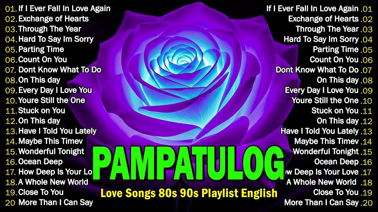 Pampatulog OPM Love Songs 2025 🎶 Relaxing Filipino Music for Deep Sleep & Sweet Dreams