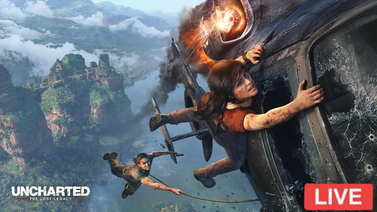 Live: Uncharted The Lost legacy gameplay 🔴