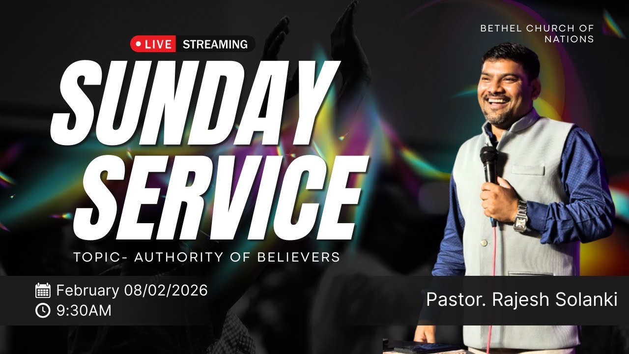 AUTHORITY OF BELIEVERS | Sunday Service (Live) | 8 Feb 2026