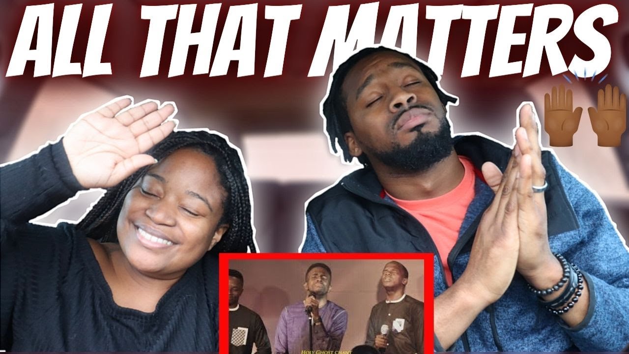 Our First Nigerian Worship Experience | First Time Reaction to Minister GUC - All That Matters