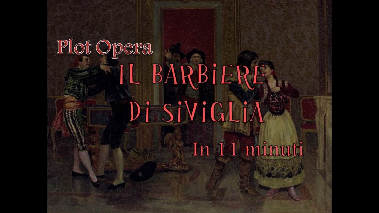 Plot Opera: Il barbiere di Siviglia in 11 minuti