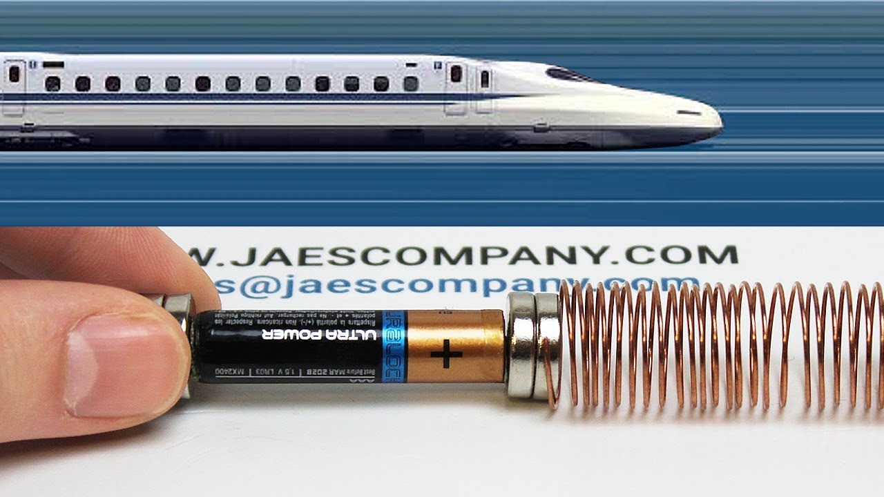 Come fare un treno magnetico sfruttando il principio del Cannone di Gauss