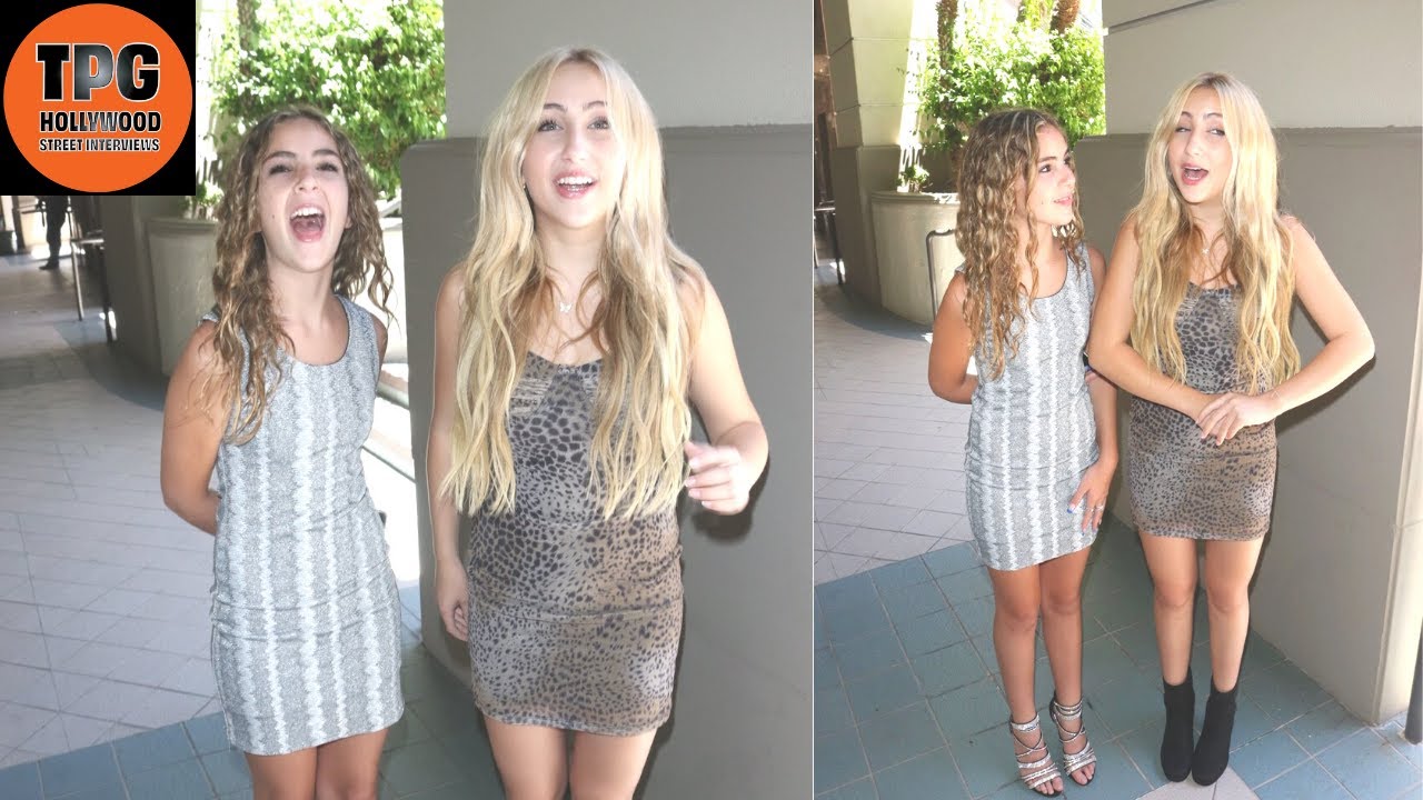 Ava and Lexy Kolker tells me huge news about Music plus cool dance moves.