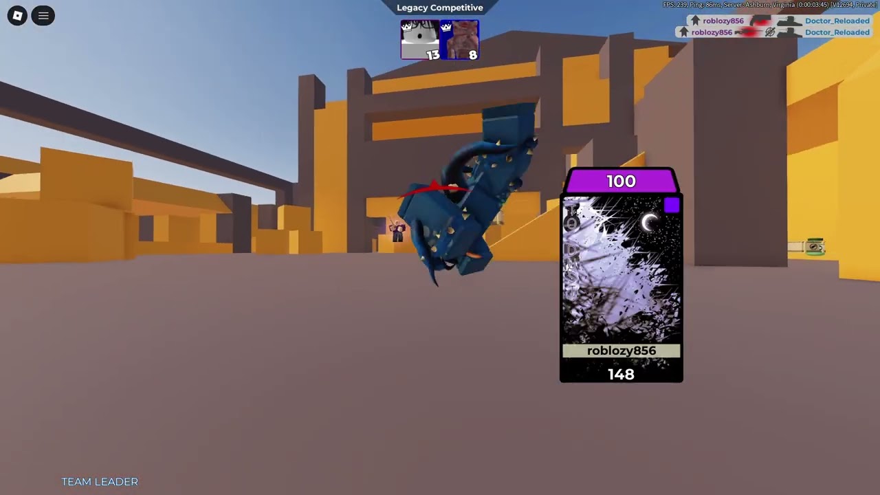 1v1 with Roblozy856 - Arsenal | Roblox