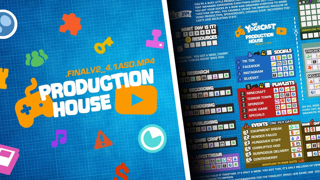 Production House // Yogscast #JingleGameJam2024 Entry