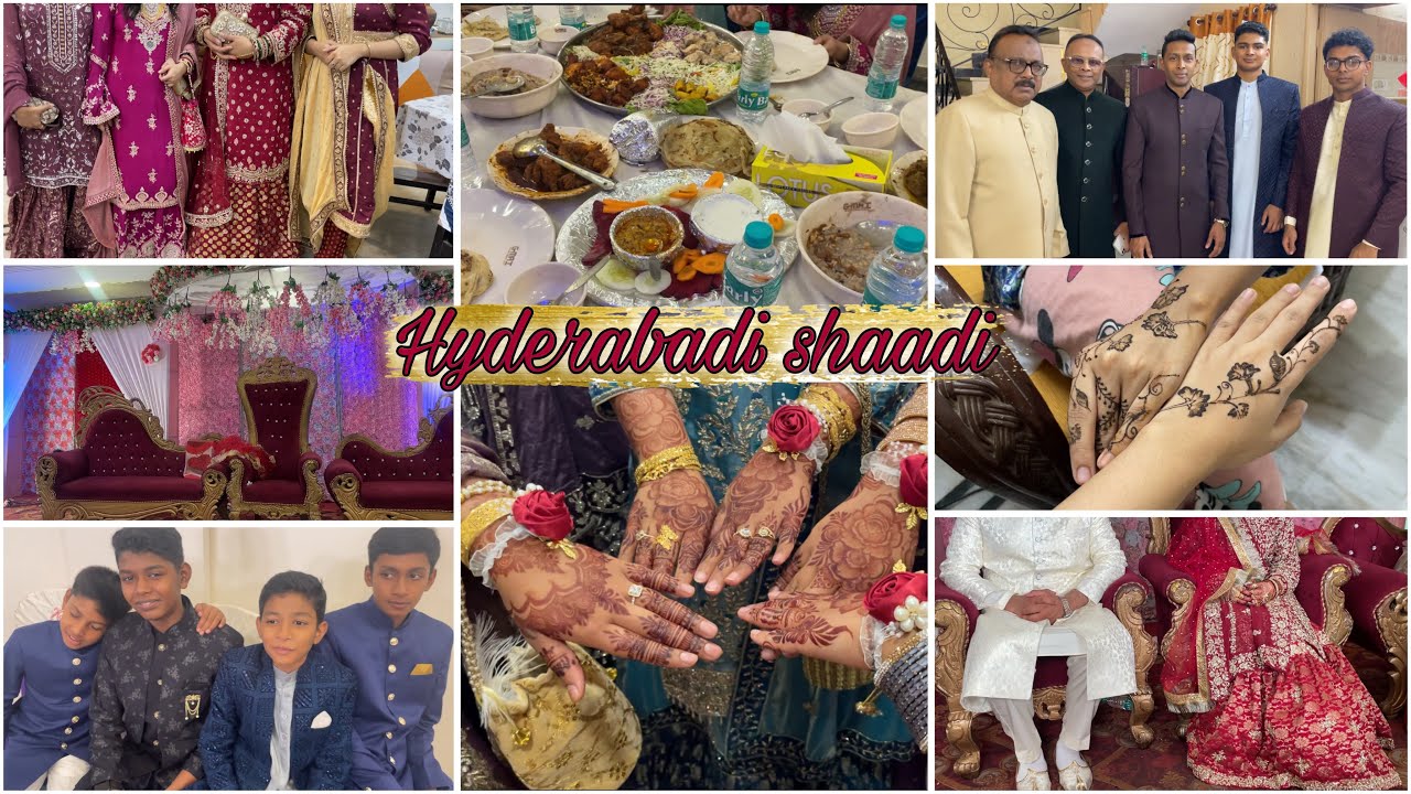 Hyderabadi Shaadi ki dawat💃|| Family from Europe😍🇪🇺 #familyvlog #shaadi #europe #hyderbadi #dawat
