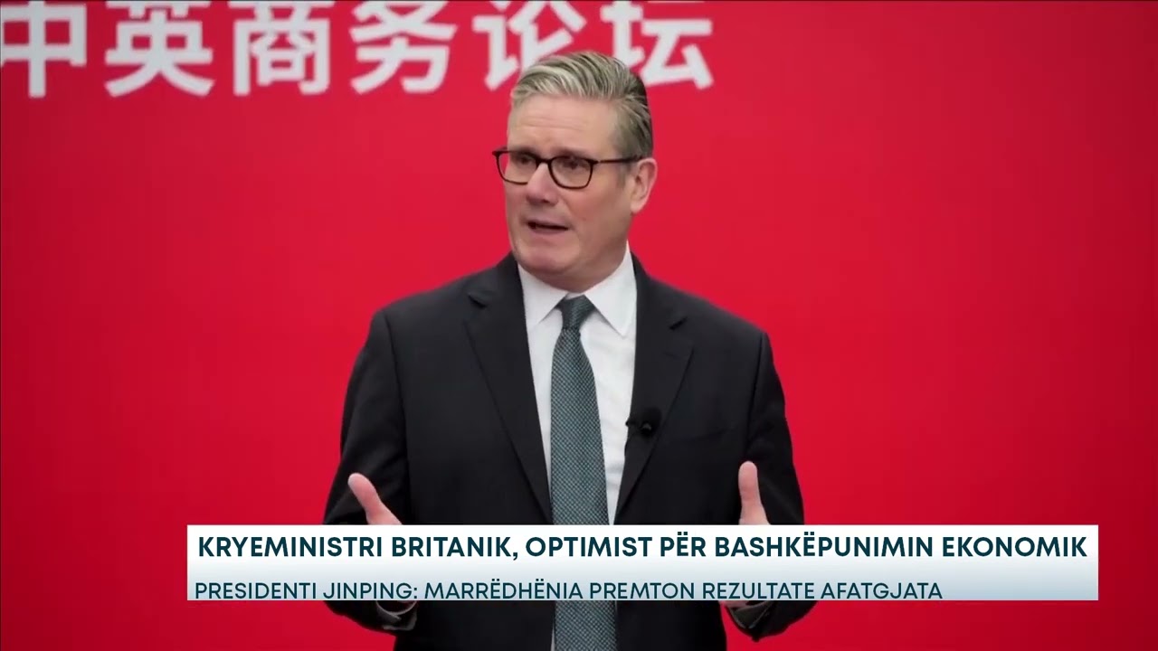 Kryeministri Britanik, optimist për bashkëpunimin ekonomik
