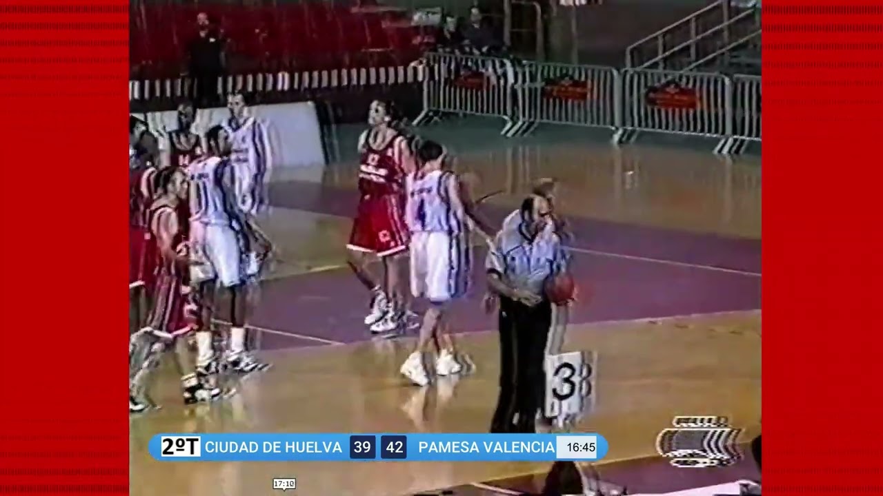 CIUDAD DE HUELVA - PAMESA VALENCIA Segundo tiempo (Liga ACB 1997-1998)