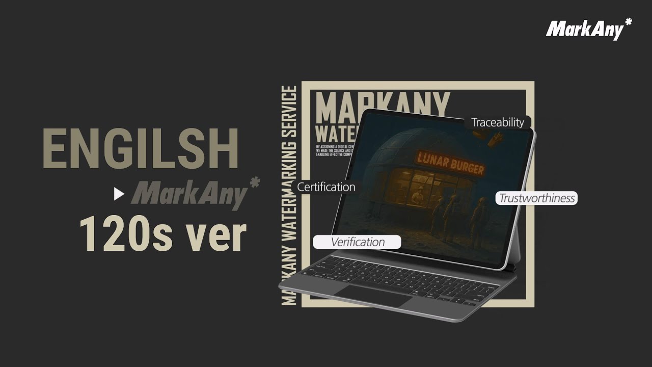 [MarkAny] Korean NPU-Based Generative AI Invisible Watermark Technology | 120s Ver.