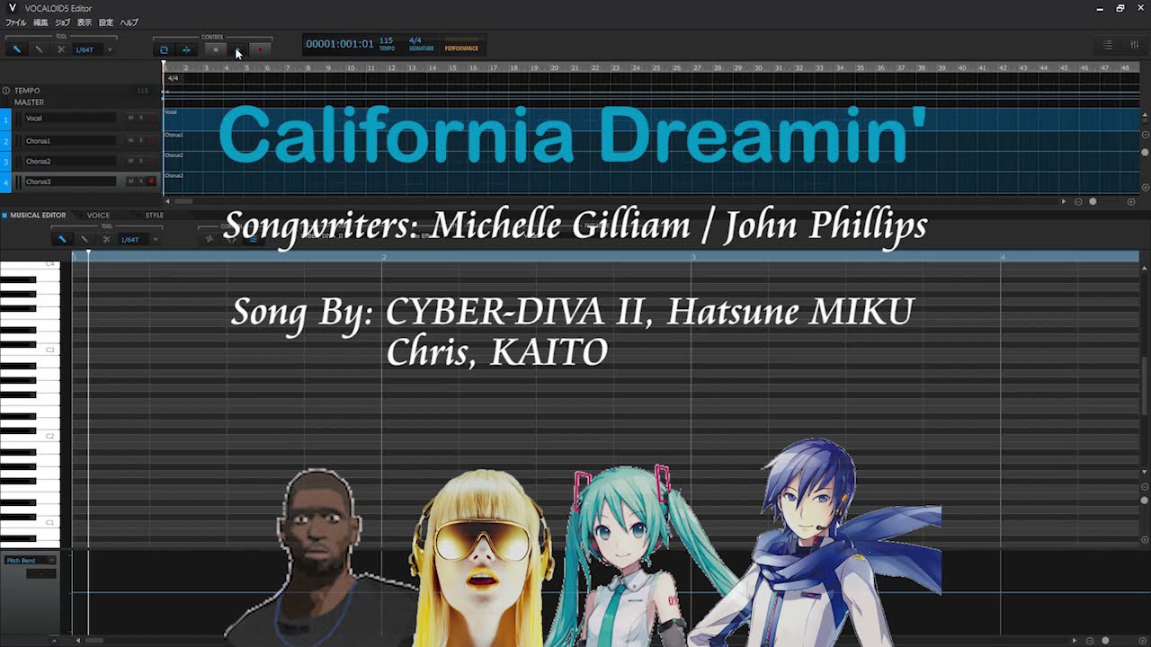[CYBER DIVA II] California Dreamin' / The Mamas & the Papas [VOCALOID5]