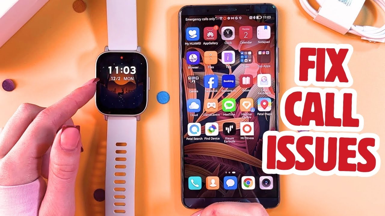 Как исправить проблемы со звонками на Xiaomi Redmi Watch 5 Active