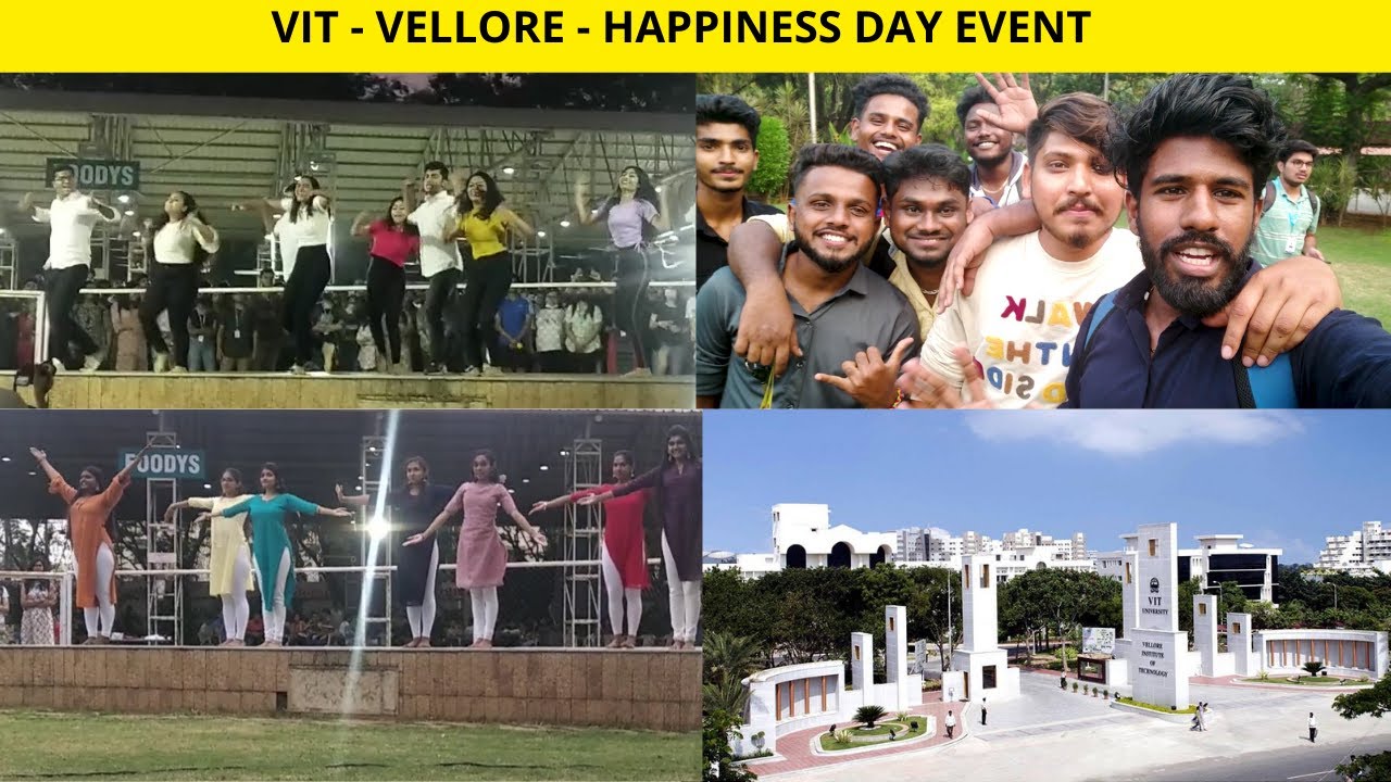 A Day in VIT University Vellore I Happiness Day Event I Vlog I Dance I VIT I Vellore