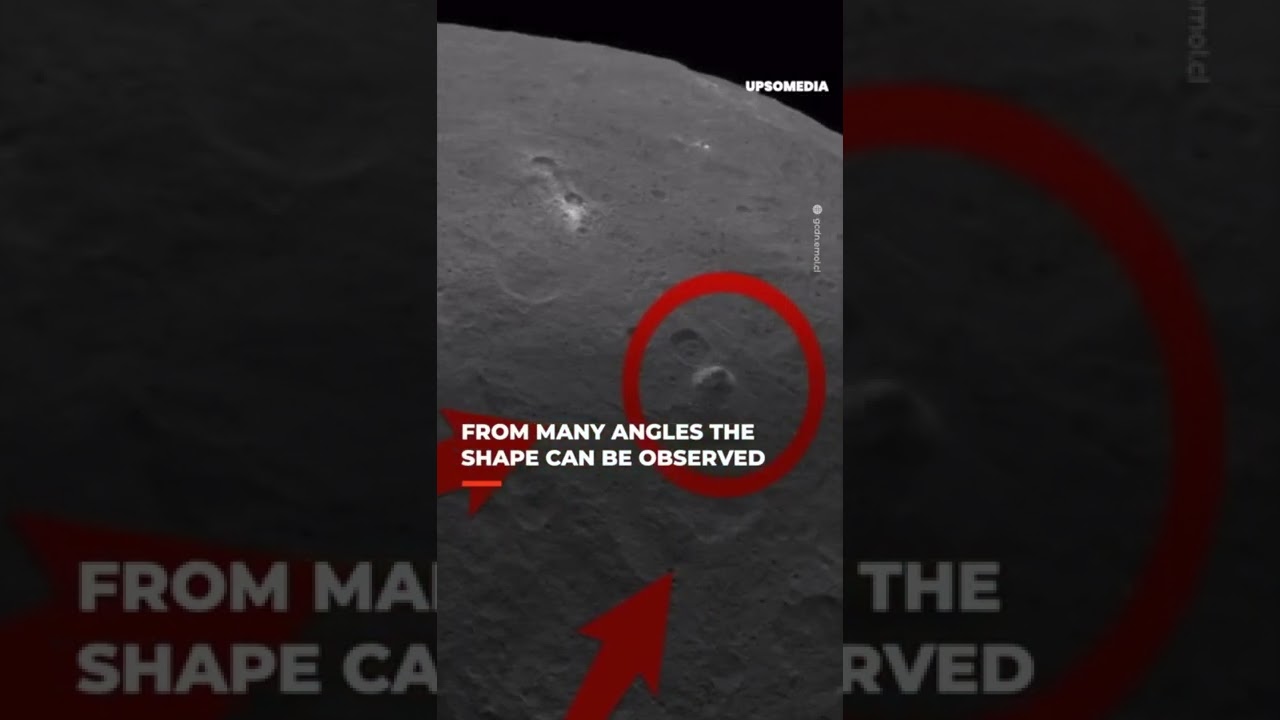 Images create the theory of “pyramids on the moon” 