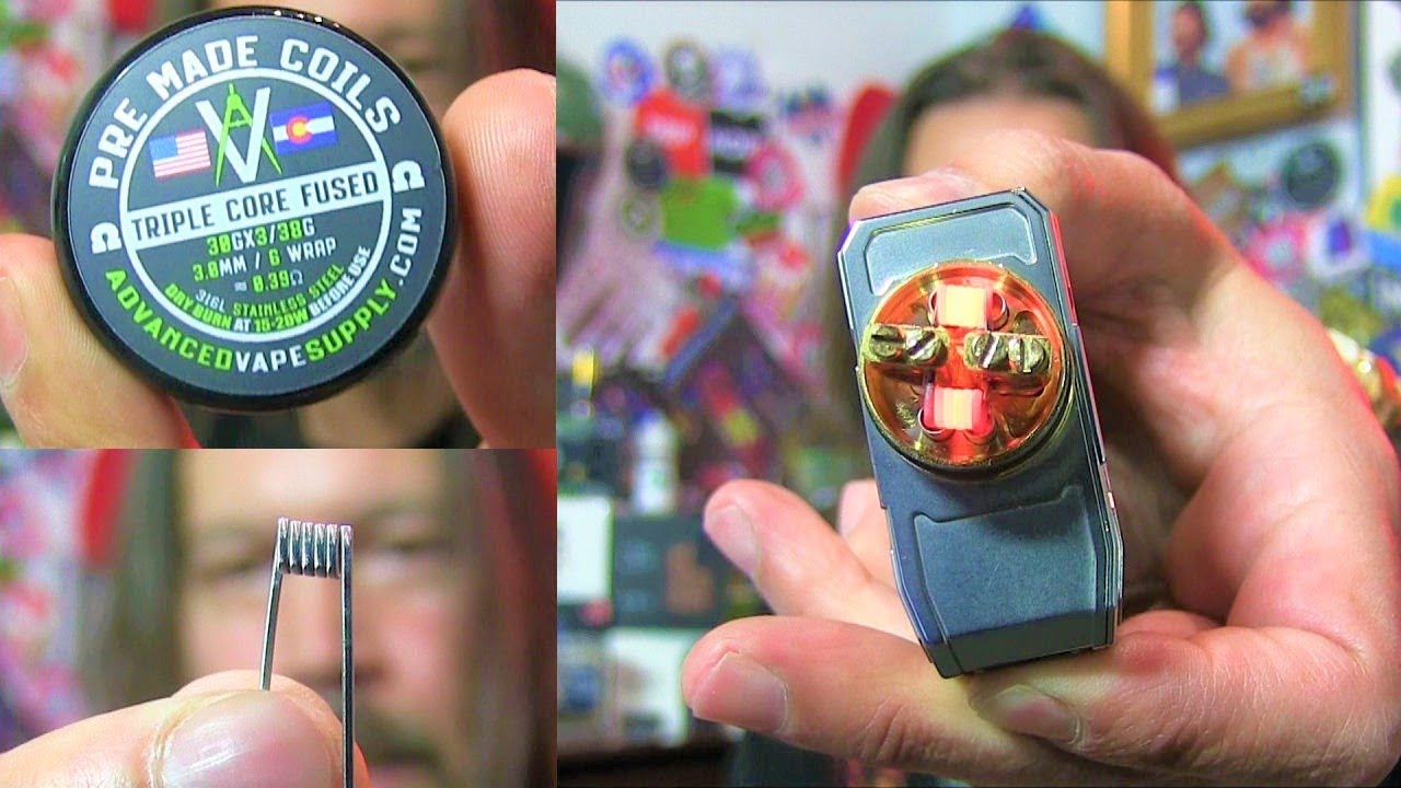 Awesome Coils from Advanced Vape Supply! | & CBD Story Time! Vape Lounge