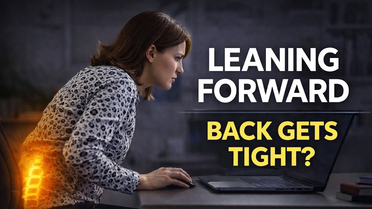 Why Your Lower Back Gets Tight When You Lean Forward Too Long