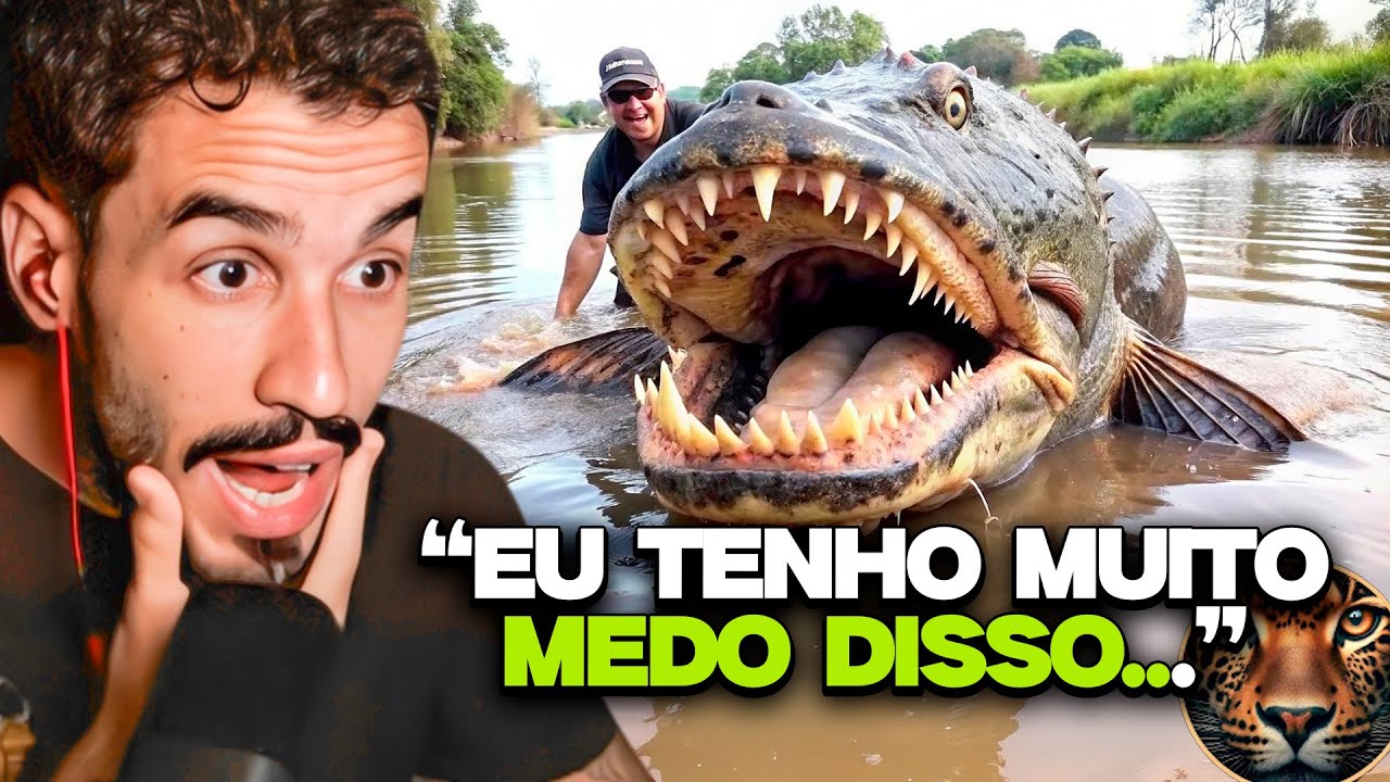 OS 9 MAIORES MONSTROS DO RIO AMAZONAS! | REACT INSTINTO FEROZ