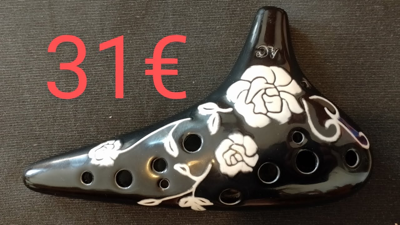 Ocarina Focalink Black Rose en  AliExpress - Gofortunate Store 31€