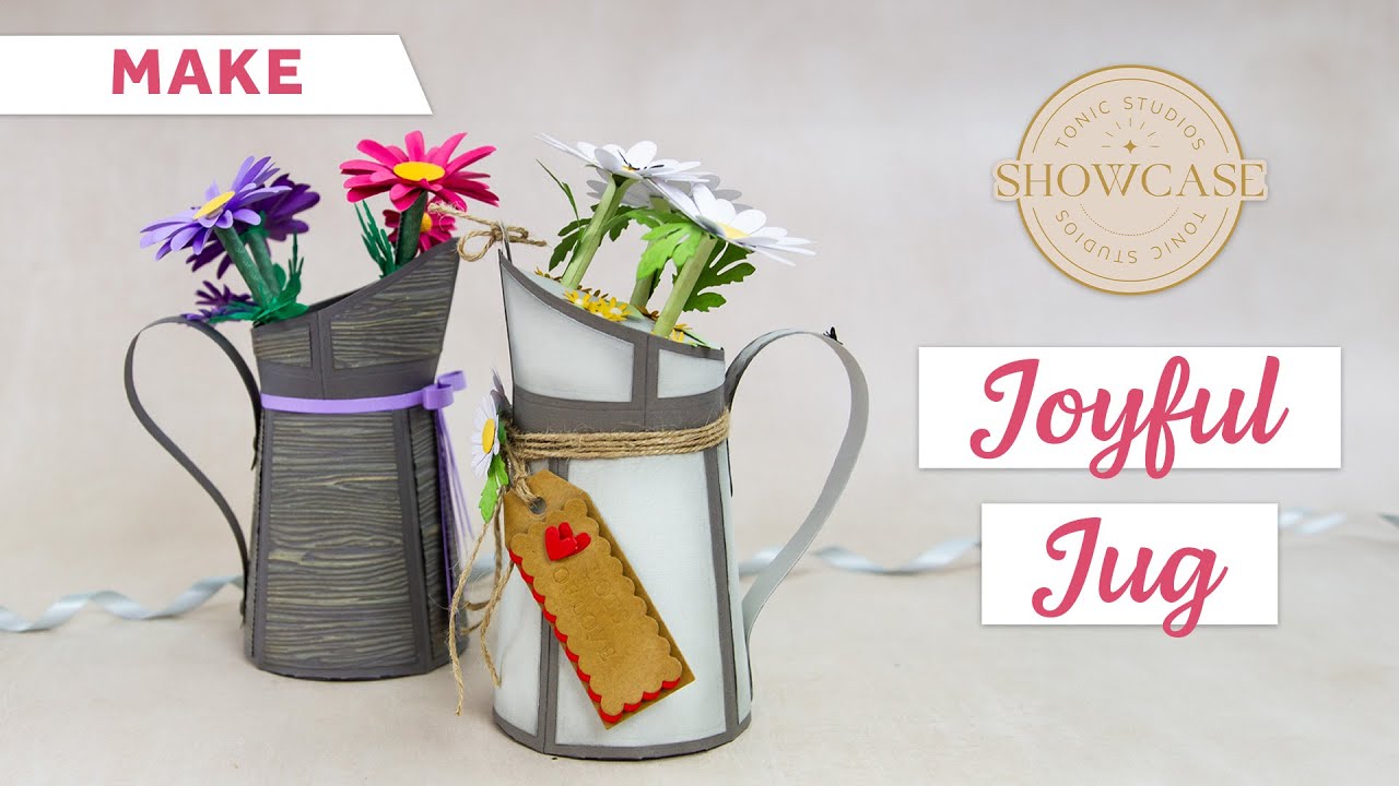 Crafti Potential Demonstrates How To Make A Joyful Jug | Tonic Studios