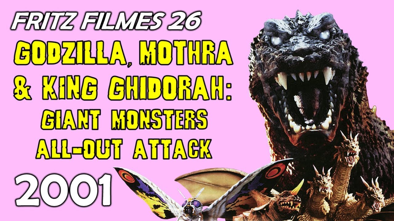 GODZILLA, MOTHRA & KING GHIDORAH: O ATAQUE TOTAL (GMK) | Fritz Filmes: Godzilla #26 | Fritzolino