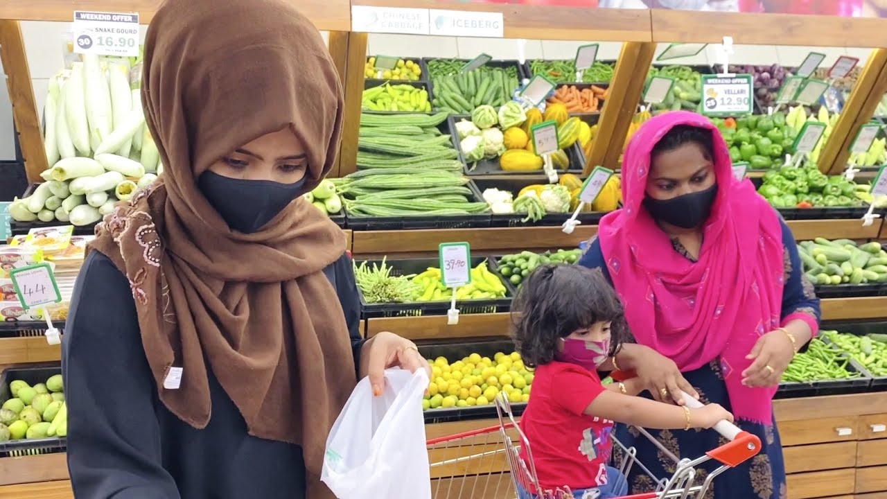 Let's Shop Some Groceries 😍 | Mashura | Basheer Bashi | Suhana | Sunaina | Zaigham