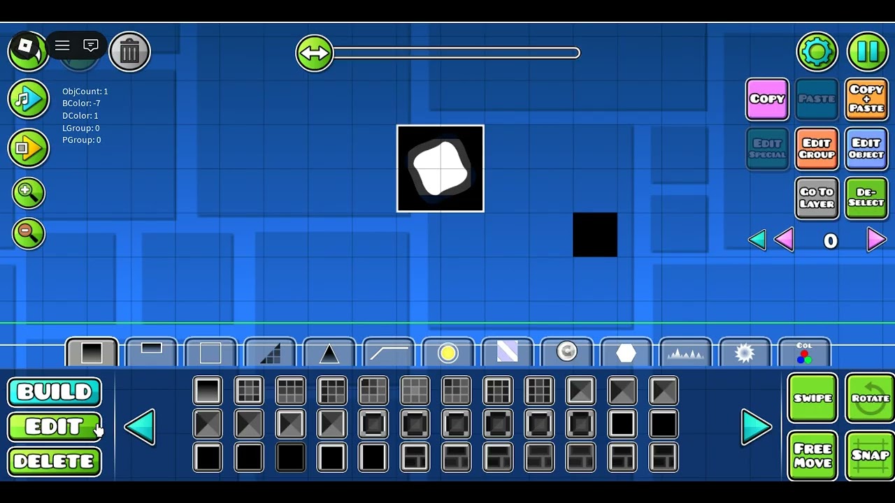 HOW TO MAKE THE ROBLOX LOGO IN DASH WORLD