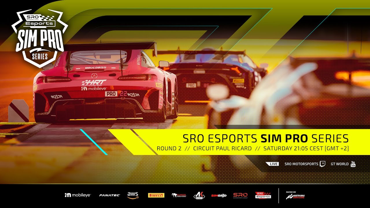 LIVE | Race | Paul Ricard | SRO Esports Sim Pro Series 2023