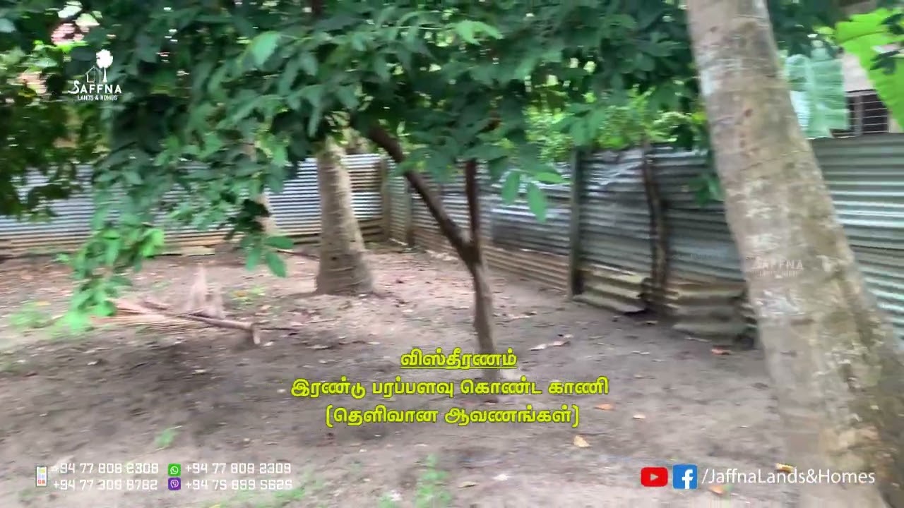 Land for sale | #Chunnakam | #200M from #KKS_Road | Jaffna Lands & Homes