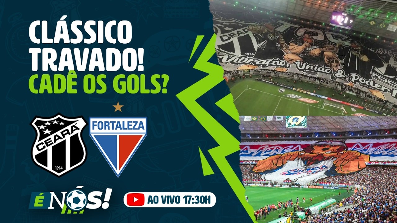 AO VIVO | 17H30 | CLÁSSICO-REI PROMETEU TUDO, ENTREGOU NADA! | É NÓS