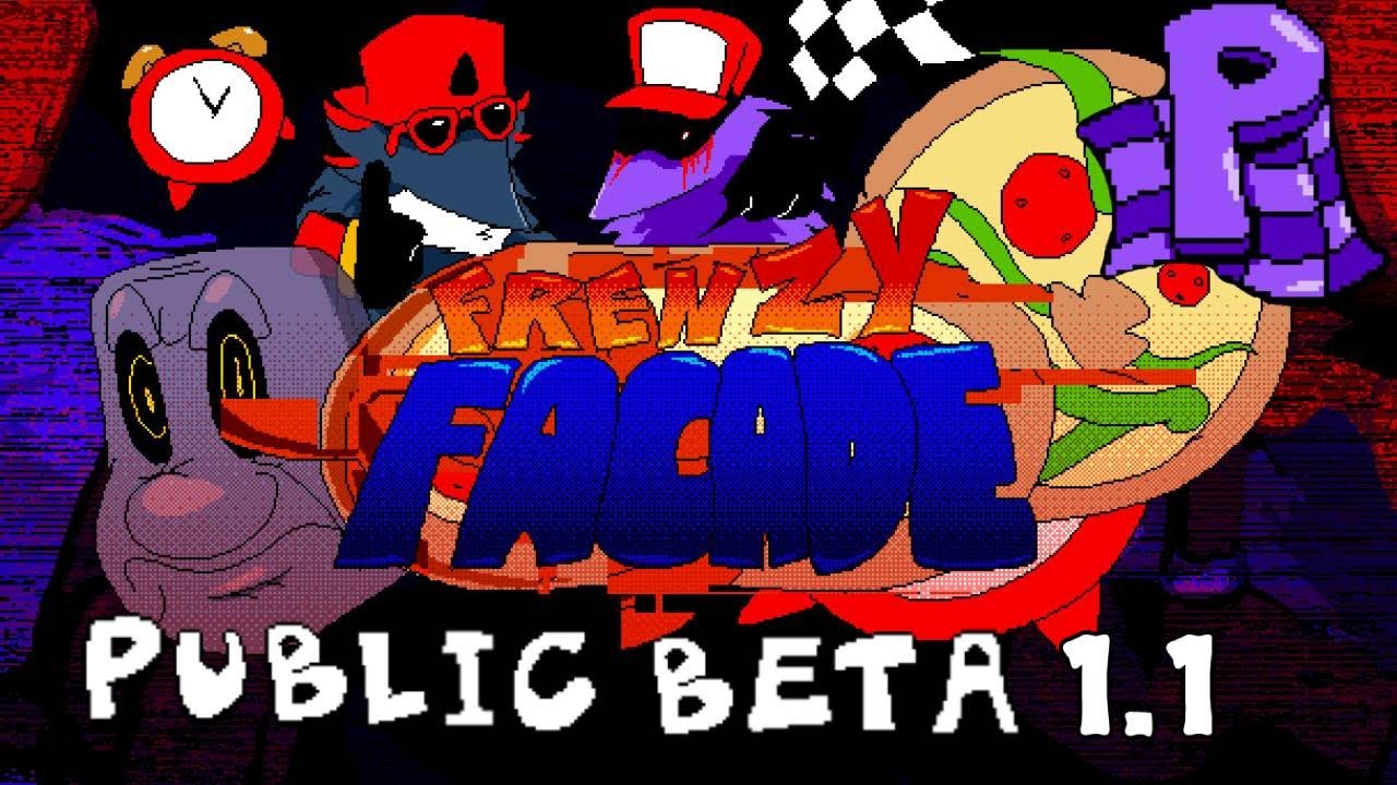 Pizza Tower - Frenzy Facade (Public Beta) - P RANKS!
