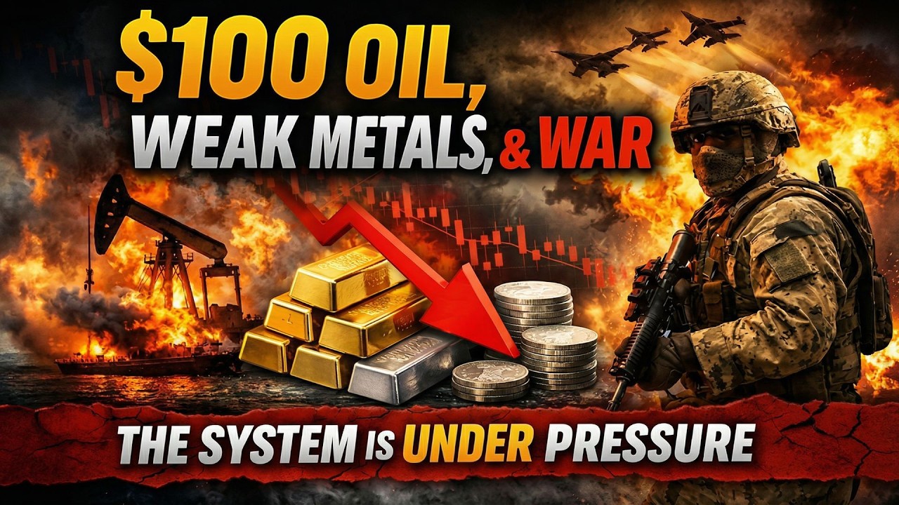 $100 Oil, Weak Metals, and War: The System Is Under Pressure