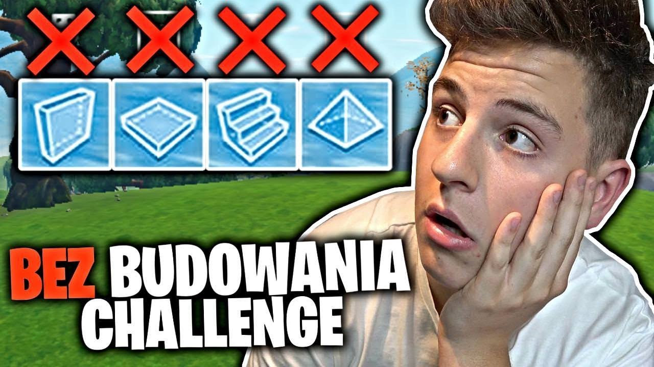 WYGRAJ, ALE BEZ BUDOWANIA W FORTNITE! NAJTRUDNIEJSZY CHALLENGE