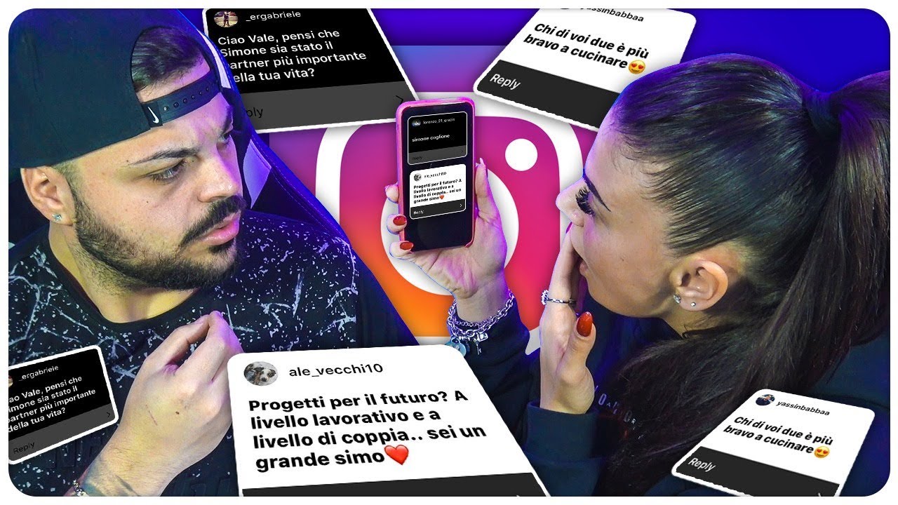 IO E LA MIA RAGAZZA RISPONDIAMO ALLE VOSTRE DOMANDE !!!