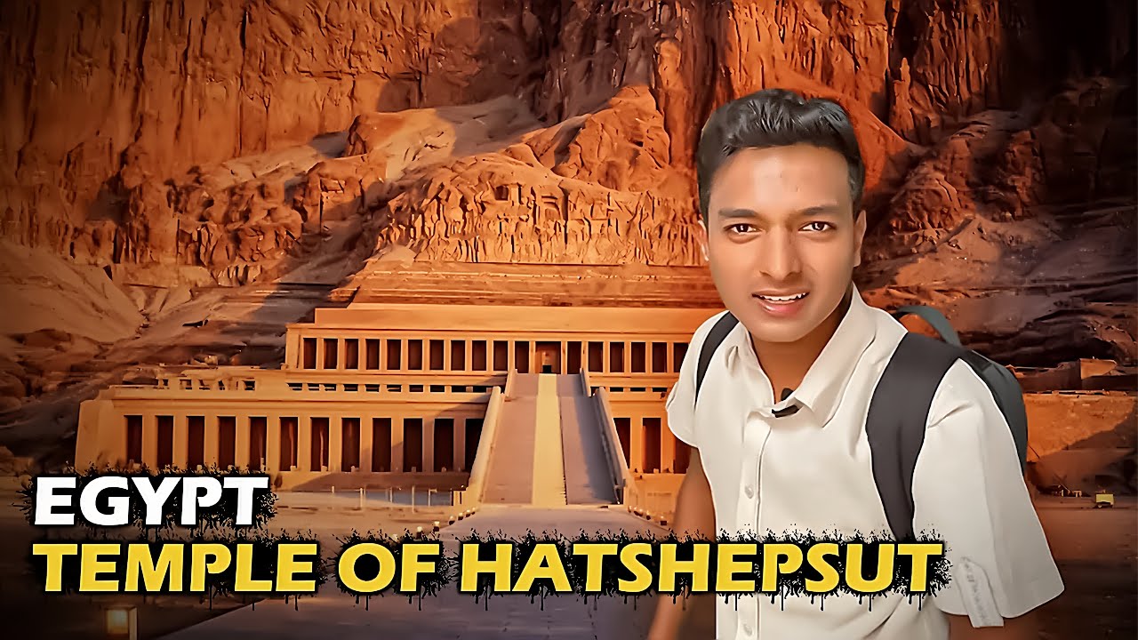 Egypt 🇪🇬 Temple of hatshepsut 🏛️🔥| Dr Bro  | Dr Bro Kannada #drbroshorts