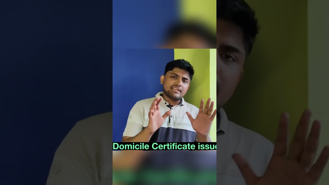 HOW TO MAKE A DOMICILE CERTIFICATE