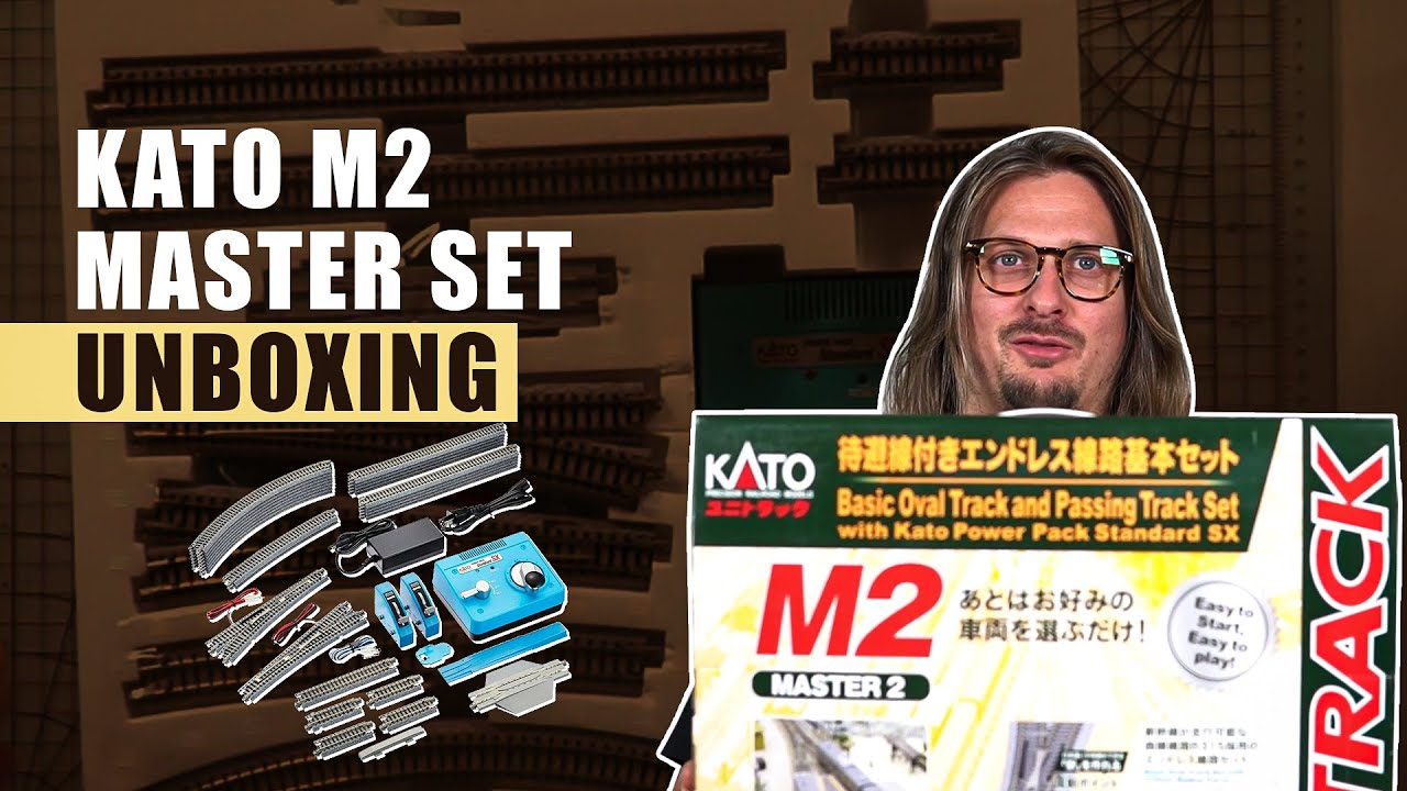 KATO | Распаковка набора UNITRACK M2 MASTER TRACK SET | #askHearns