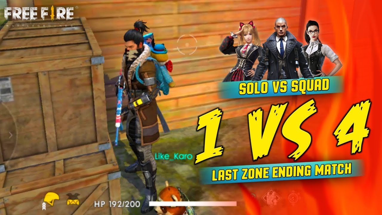 Solo vs Squad Famas Master 17 Kills Gameplay - Garena Free Fire