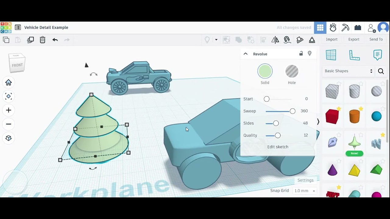 Custom Build tools in Tinkercad