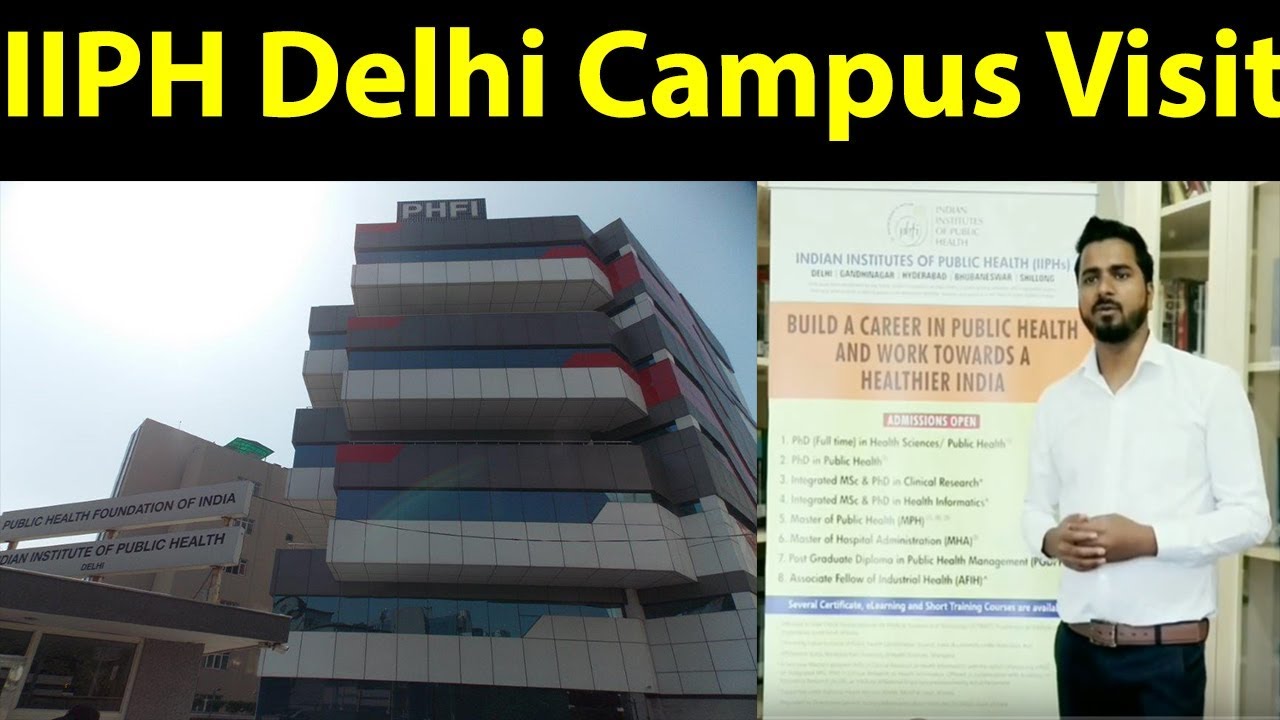 IIPH Delhi Campus Visit | Students Reviews | Placements 😲🔥🔥