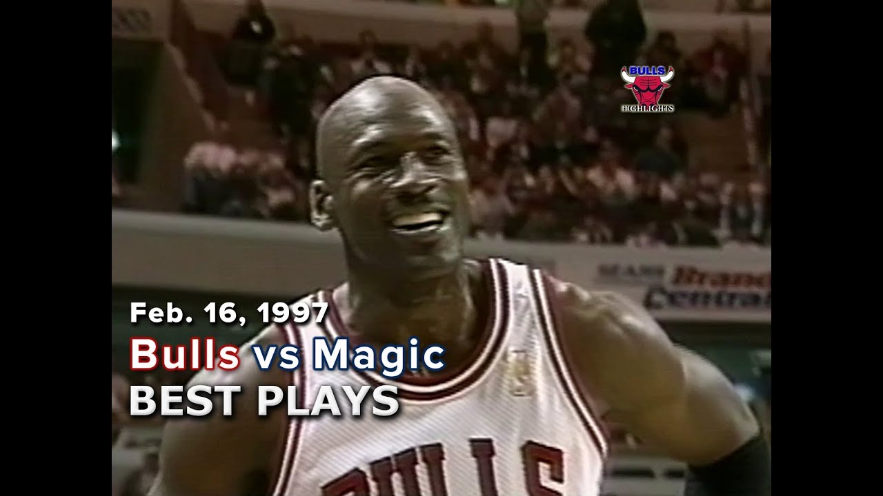 February 16, 1997 Bulls vs Magic highlights