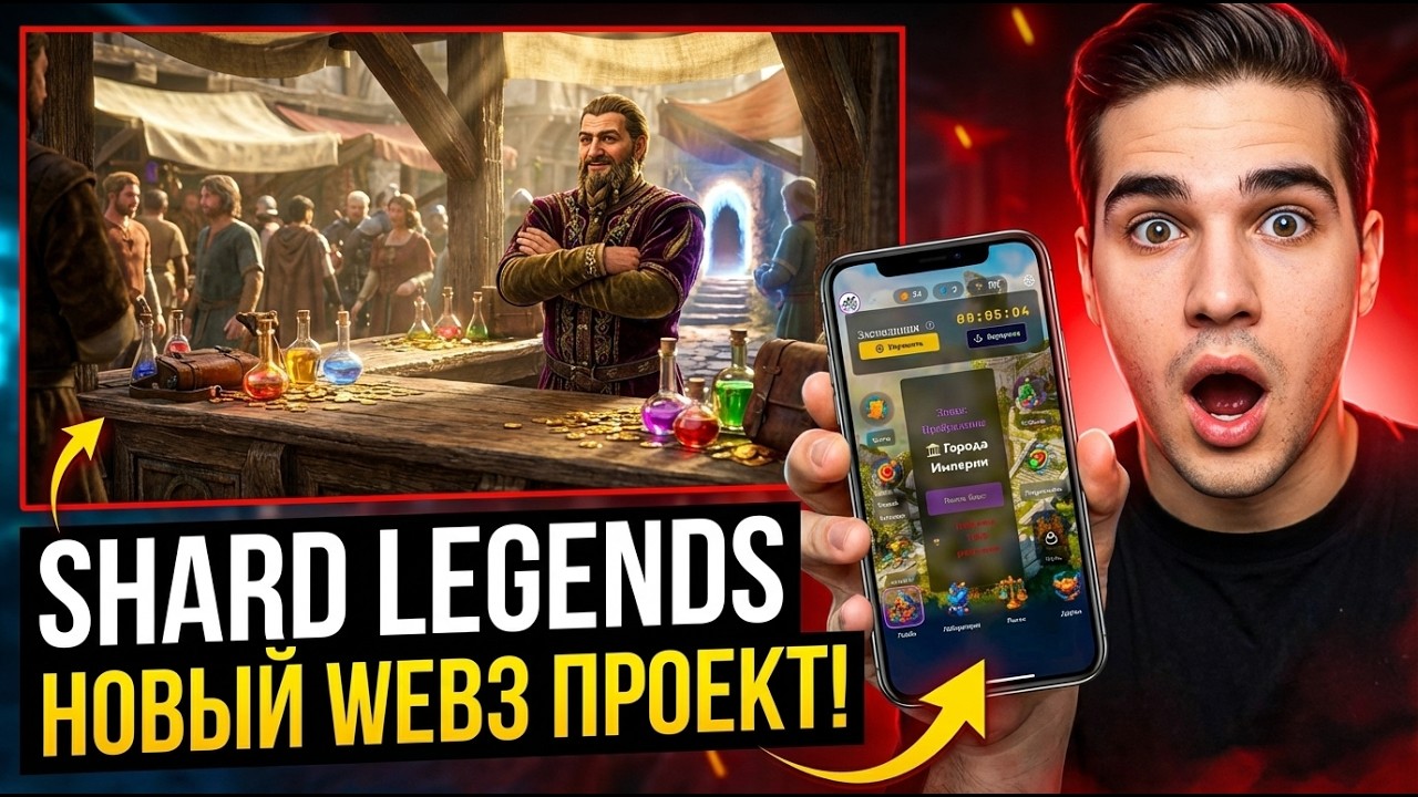 Shard Legends — новый P2E браузерный проект! Как начать? Какие Механики? Кто Разработчики?
