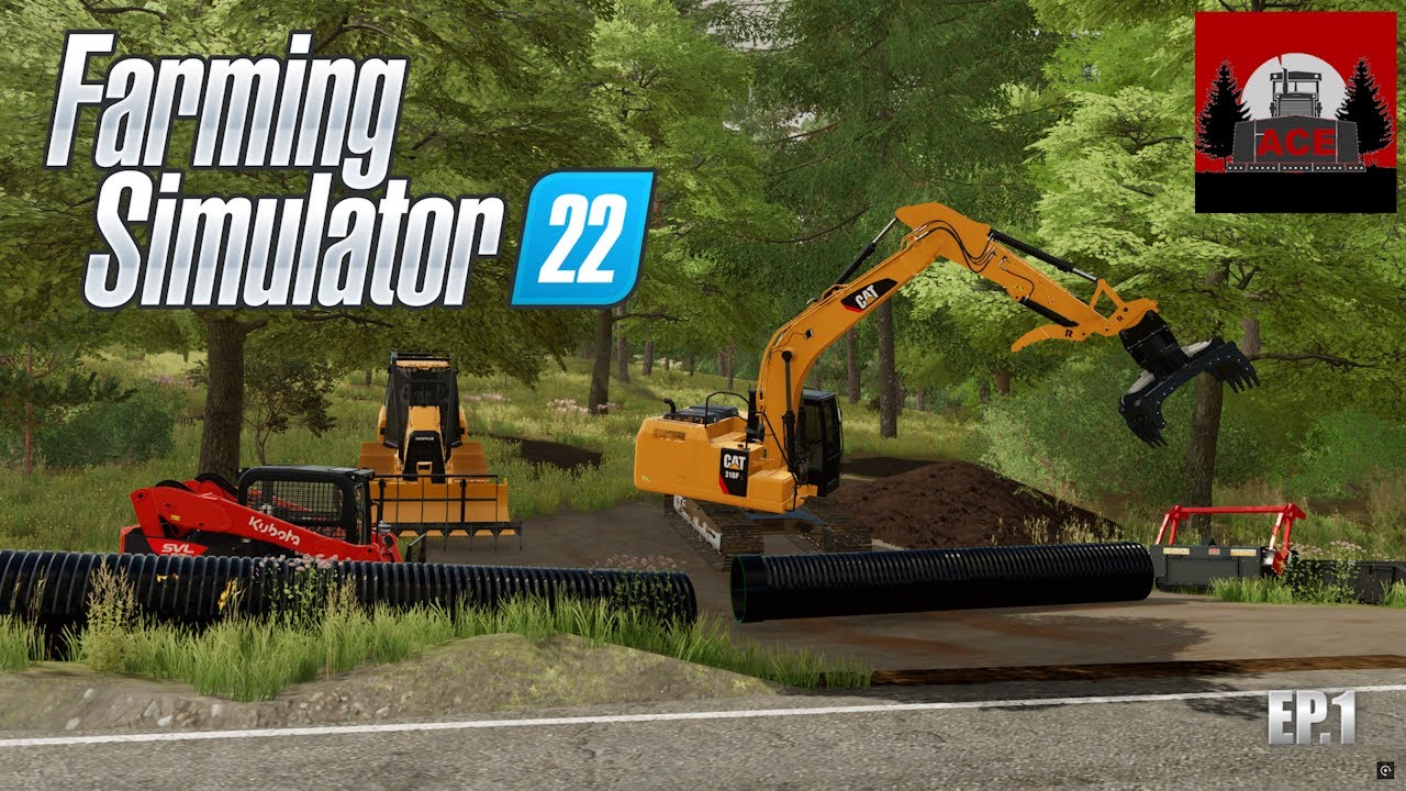 Farming Simulator 22 | Начало работы в Гриффине, штат Индиана | Эпизод 1