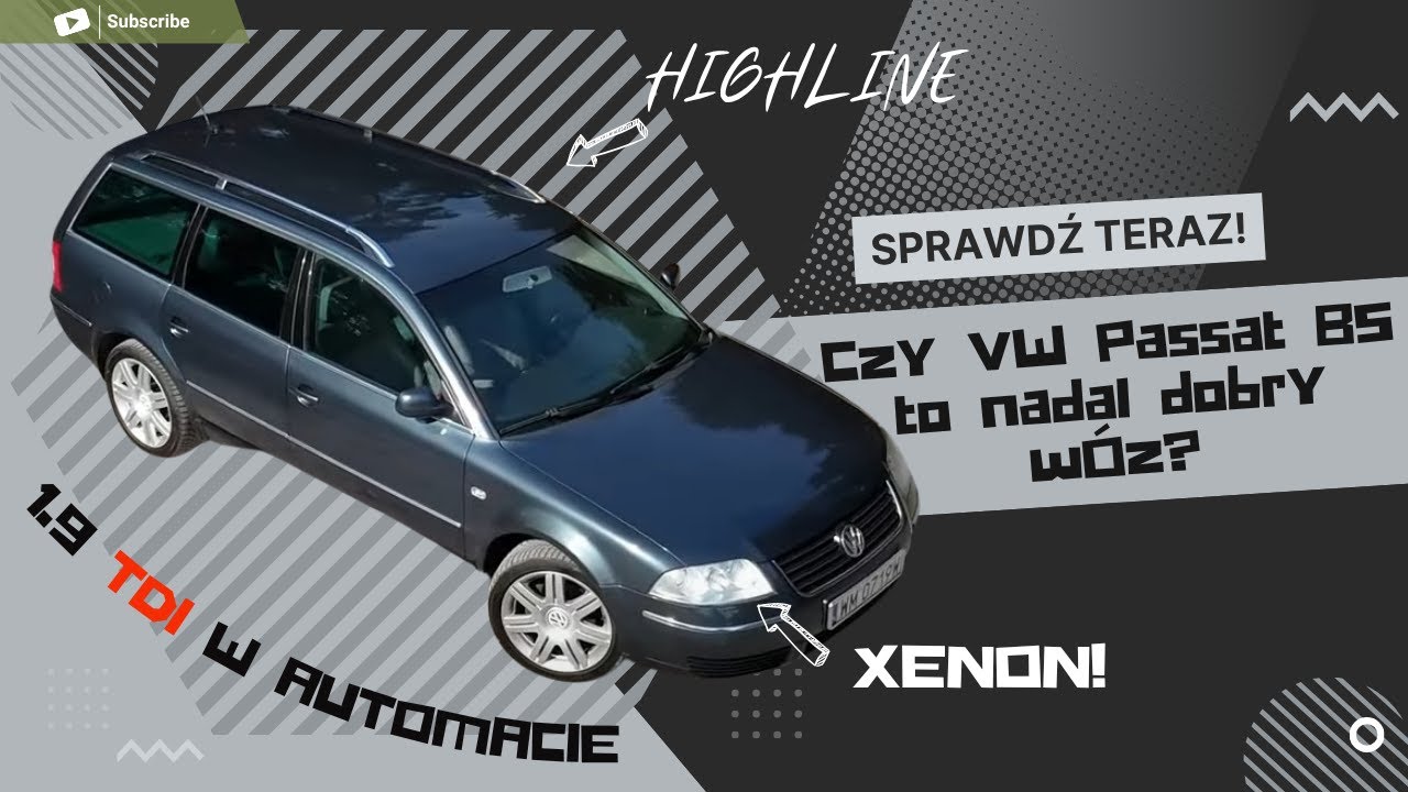 TEST: VW PASSAT B5 FL 1.9 TDI HIGHLINE - pudrowany trup, czy wciąż dobry wóz?