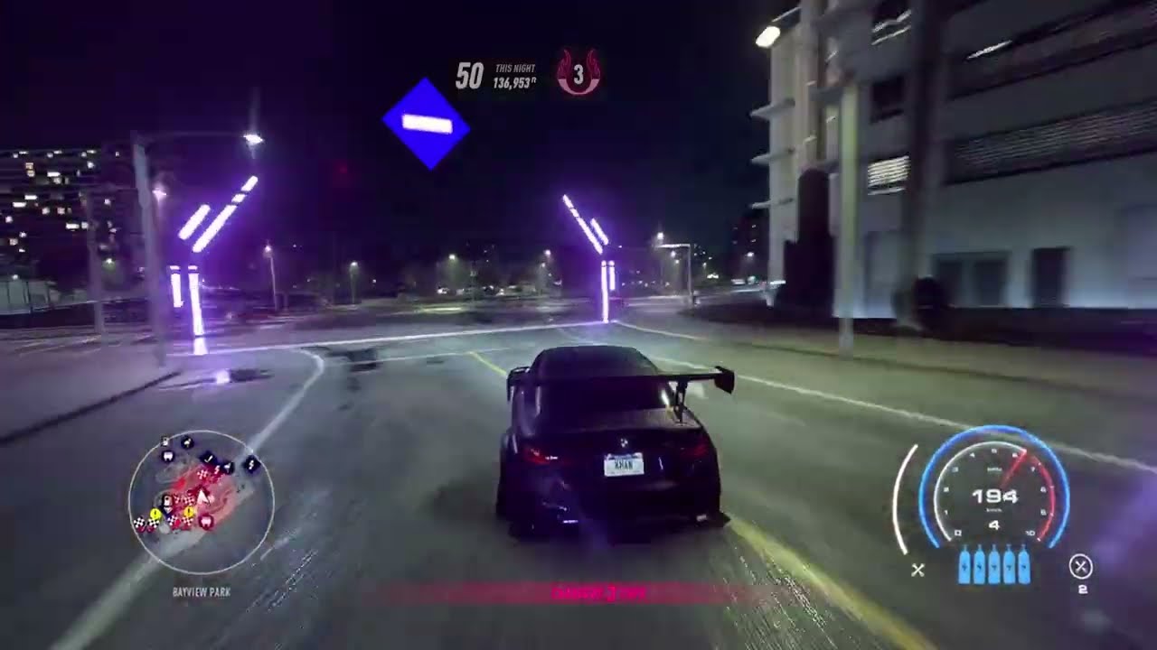 NFS Cops Trying to Catch me BMW M4 heavy modified