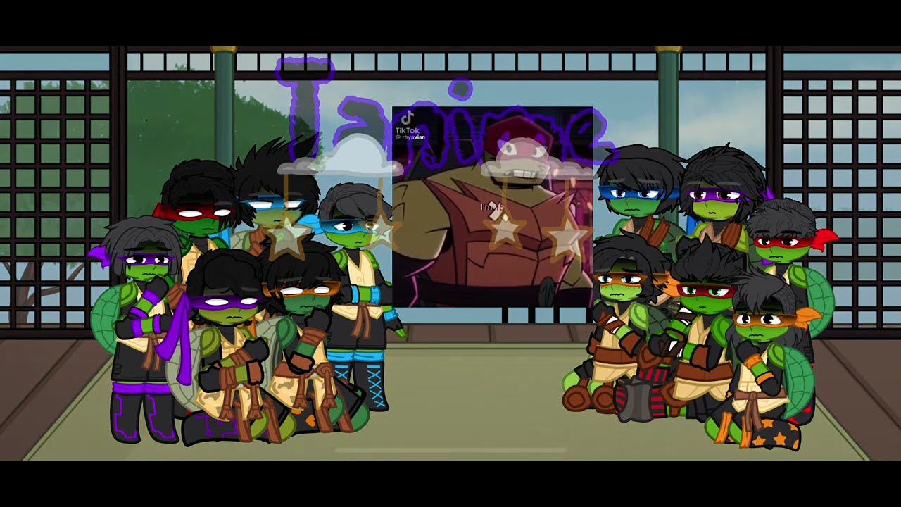 TMNT react to ROTTMNT | Raph | 3/? | gcrv | Tanime