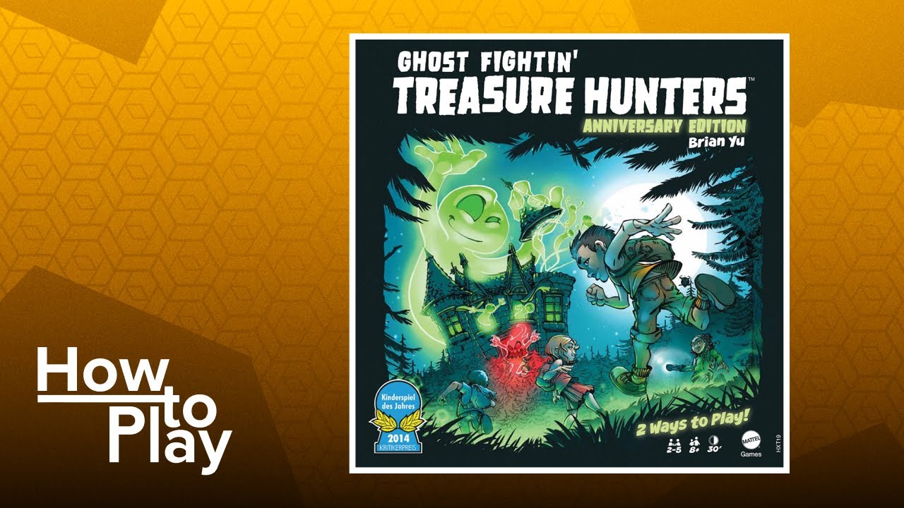 Ghost Fightin' Treasure Hunters: Anniversary Edition - BGG How to Play