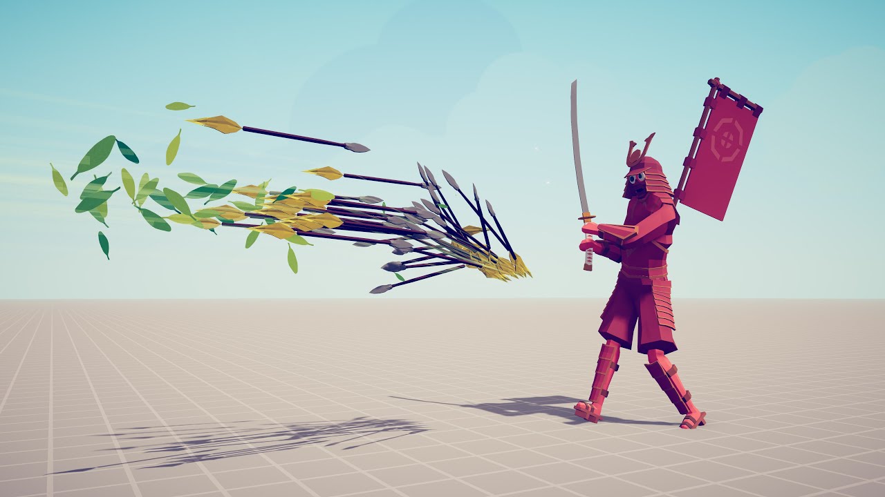 NEW SHOGUN vs ARCHERS - Totally Accurate Battle Simulator TABS